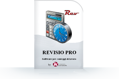 Revisio Pro programma per conteggi di lavoro